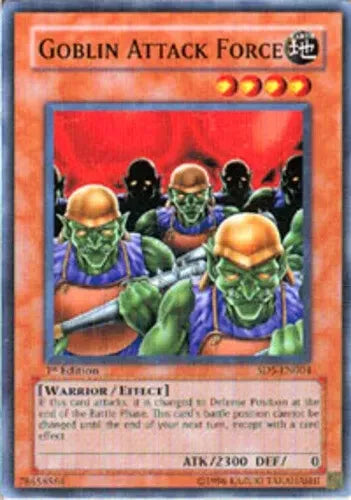 Goblin Attack Force - SD5-EN004 - Common - 1st Edition - YuGiOh