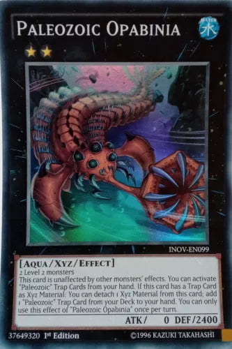 Paleozoic Opabinia - INOV-EN099 - Super Rare - 1st Edition - YuGiOh
