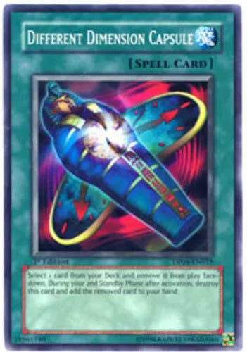 Different Dimension Capsule - DP04-EN019 - Common - Unlimited Edition - YuGiOh