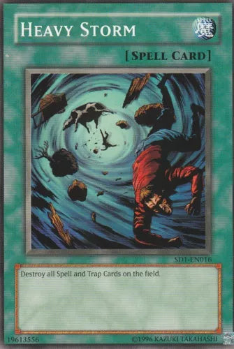 Heavy Storm - SD10-EN026 - Common - 1st Edition - YuGiOh