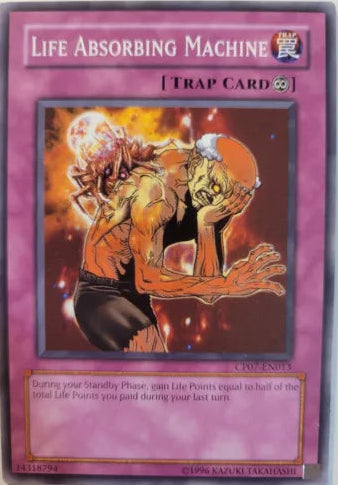 Life Absorbing Machine - CP07-EN013 - Common - Unlimited Edition - YuGiOh