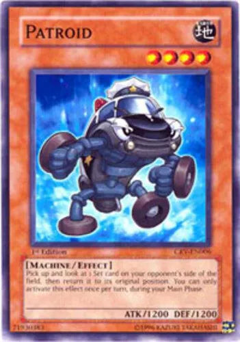 Patroid - CRV-EN006 - Common - Unlimited Edition - YuGiOh