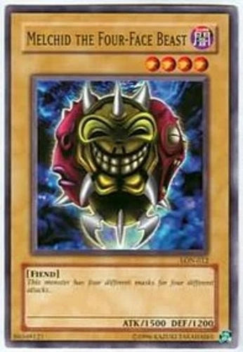 Melchid the Four-Face Beast - LON-012 - Common - Mixed Editions - YuGiOh LP