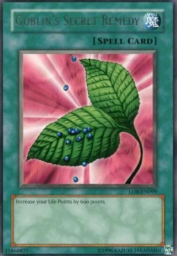Goblin's Secret Remedy - LOB-099 - Rare - Unlimited Edition - YuGiOh