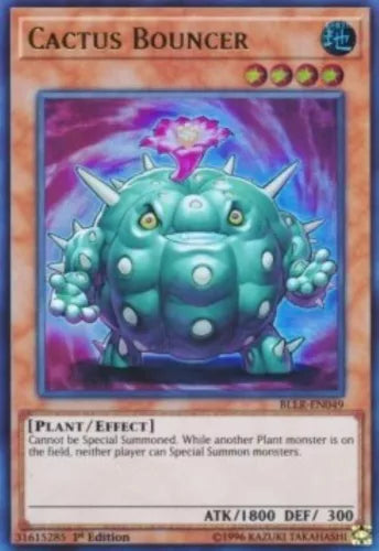 Cactus Bouncer - BLLR-EN049 - Ultra Rare - 1st Edition - YuGiOh
