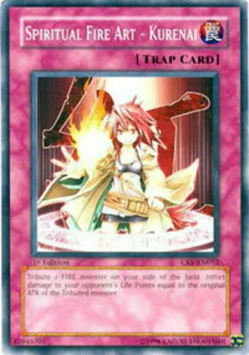 Spiritual Fire Art - Kurenai - CRV-EN052 - Common - Unlimited Edition - YuGiOh