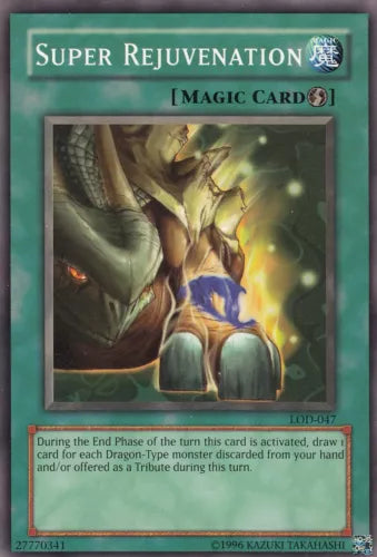 Super Rejuvenation - LOD-047 - Common - Unlimited Edition - YuGiOh LP