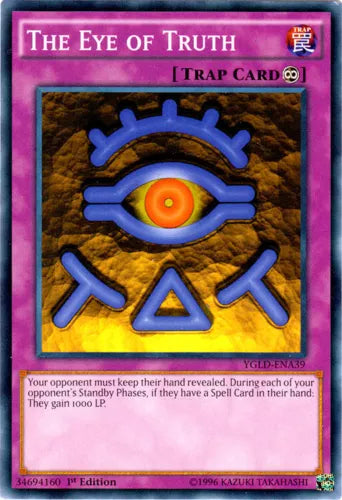 The Eye of Truth - YGLD-ENA39 - Common - 1st Edition - YuGiOh