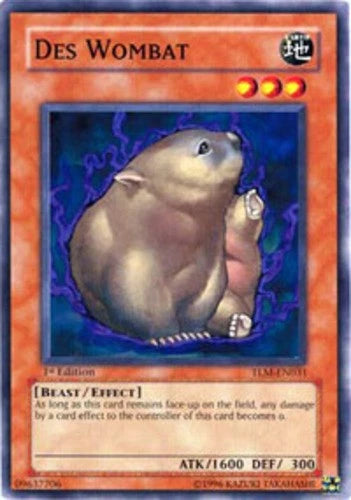 Des Wombat - TLM-EN031 - Common - Mixed Editions - YuGiOh