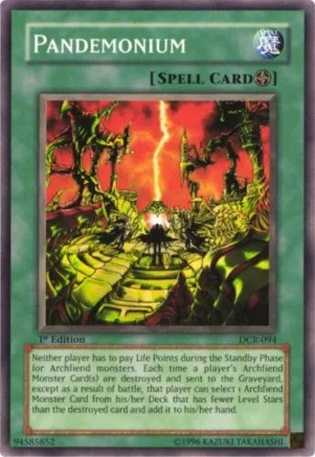 Pandemonium - DCR-094 - Common - 1st Edition - YuGiOh LP