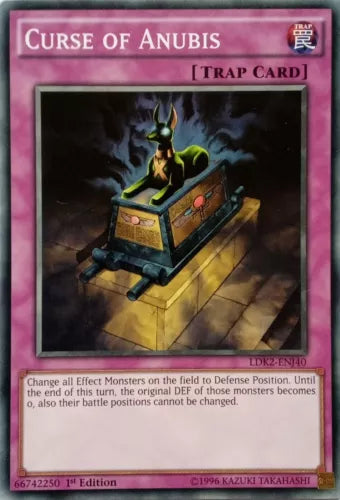 Curse of Anubis - LDK2-ENJ40 - Common - 1st Edition - YuGiOh