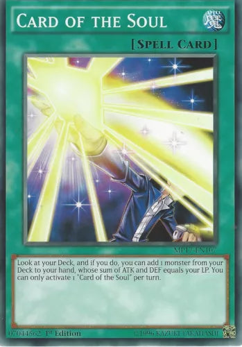 Card of the Soul - MP17-EN107 - Common - 1st Edition - YuGiOh