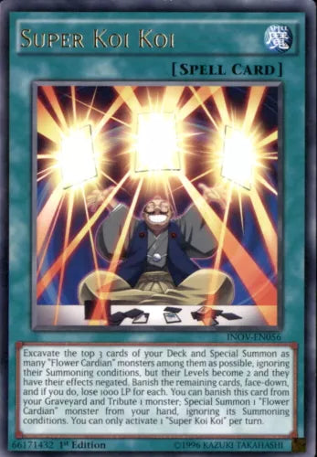 Super Koi Koi - INOV-EN056 - Rare - Mixed Editions - YuGiOh