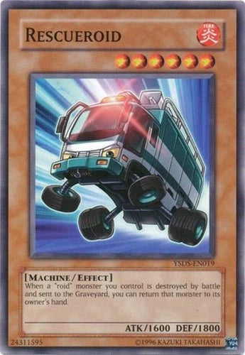 Rescueroid - YSDS-EN019 - Common - Mixed Editions - YuGiOh LP