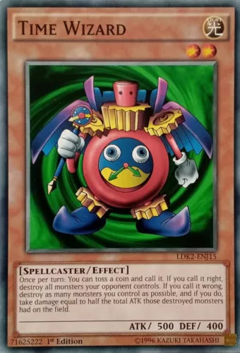 Time Wizard - LDK2-ENJ15 - Common - 1st Edition - YuGiOh