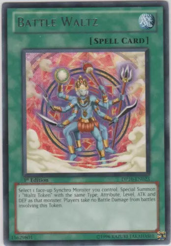Battle Waltz - DP10-EN023 - Rare - 1st Edition - YuGiOh