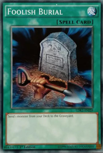 Foolish Burial - LDK2-ENJ29 - Common - 1st Edition - YuGiOh