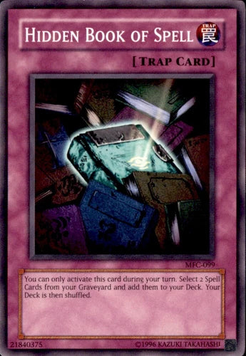 Hidden Book of Spell - MFC-099 - Common - Mixed Editions - YuGiOh