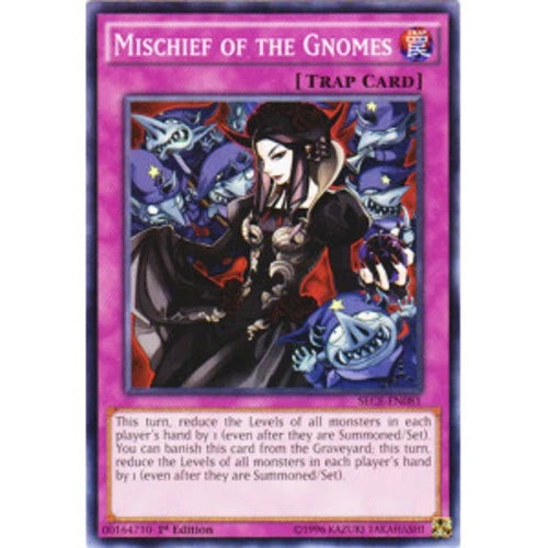 Mischief of the Gnomes - SECE-EN081 - Common - Mixed Editions - YuGiOh