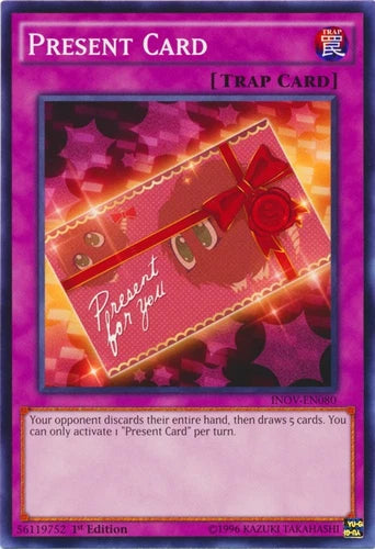Present Card - INOV-EN080 - Common - Mixed Editions - YuGiOh