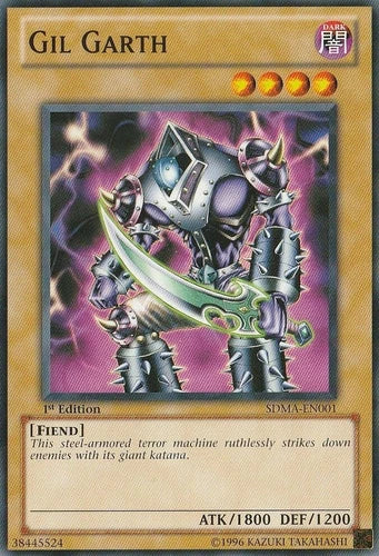 Gil Garth - SDMA-EN001 - Common - Mixed Editions - YuGiOh