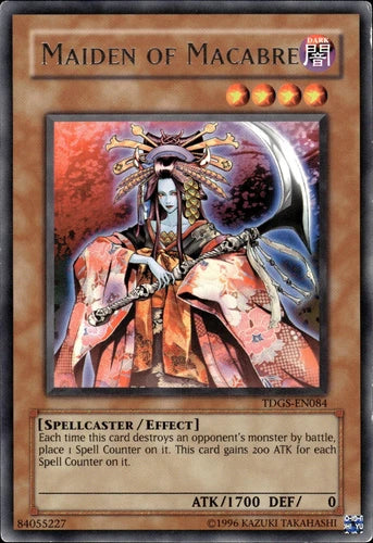 Maiden of Macabre - TDGS-EN084 - Rare - Unlimited Edition - YuGiOh