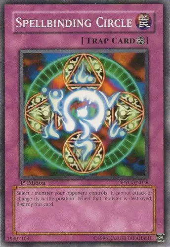 Spellbinding Circle - DPYG-EN026 - Common - 1st Edition - YuGiOh