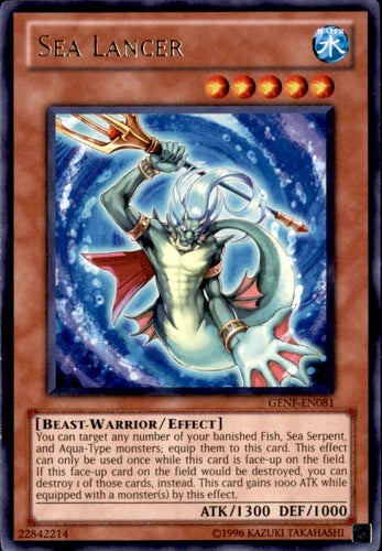 Sea Lancer - GENF-EN081 - Rare - Mixed Editions - YuGiOh