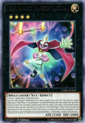 Performage Trapeze Magician - CORE-EN053 - Rare - 1st Edition - YuGiOh