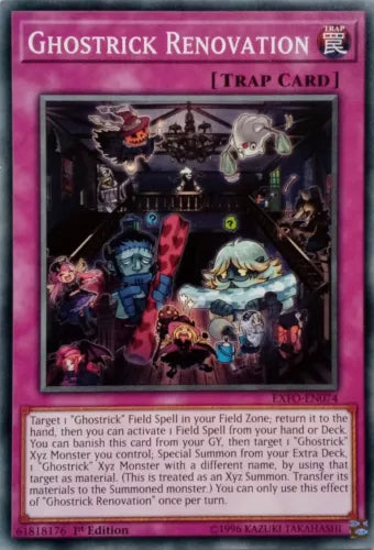 Ghostrick Renovation - EXFO-EN074 - Common - Mixed Editions - YuGiOh