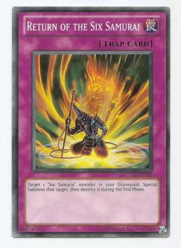 Return of the Six Samurai - LCGX-EN262 - Common - 1st Edition - YuGiOh
