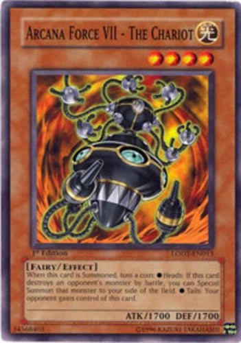 Arcana Force VII - The Chariot - LODT-EN013 - Common - Unlimited Edition YuGiOh