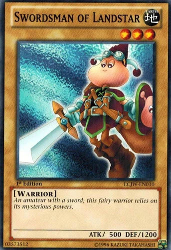 Swordsman of Landstar - LCJW-EN010 - Common - 1st Edition - YuGiOh