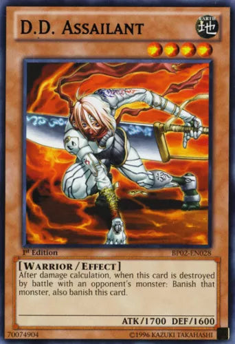 D.D. Assailant - BP02-EN028 - Rare - 1st Edition - YuGiOh