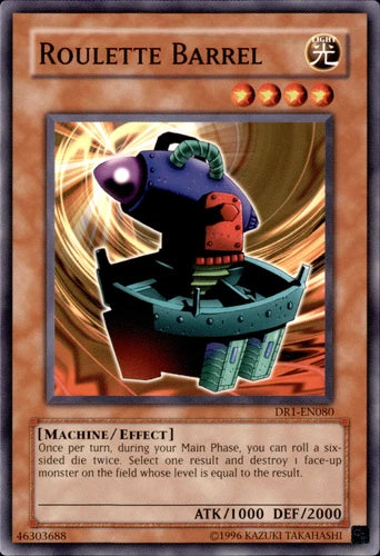 Roulette Barrel - DR1-EN080 - Common - Unlimited Edition - YuGiOh