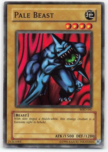 Pale Beast - MRD-047 - Common - Unlimited Edition - YuGiOh LP
