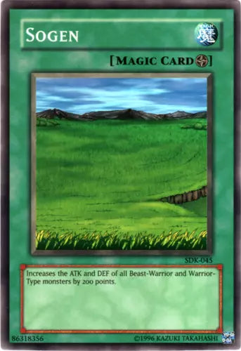 Sogen - SDK-045 - Common - Unlimited Edition - YuGiOh LP