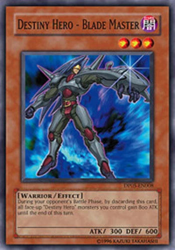 Destiny Hero - Blade Master - DP05-EN008 - Common - 1st Edition - YuGiOh