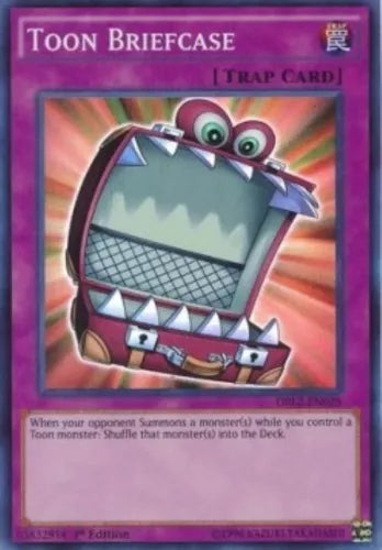 Toon Briefcase - DRL2-EN029 - Super Rare - 1st Edition - YuGiOh LP
