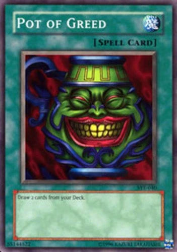 Pot of Greed - SYE-040 - Common - Unlimited Edition - YuGiOh LP/HP
