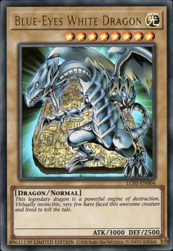 Blue-Eyes White Dragon - LC01-EN004 - Ultra Rare - Limited Edition - YuGiOh