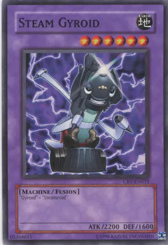 Steam Gyroid - CRV-EN033 - Common - 1st Edition - YuGiOh