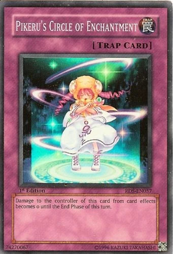 Pikeru's Circle of Enchantment - RDS-EN057 - Super Rare - 1st Edition - YuGiOh