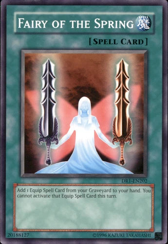 Fairy of the Spring - DR1-EN202 - Common - Unlimited Edition - YuGiOh