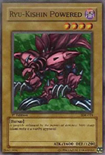 Ryu-Kishin Powered - SDK-024 - Common - Unlimited Edition - YuGiOh LP