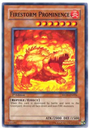 Firestorm Prominence - STON-EN026 - Common - Mixed Editions - YuGiOh