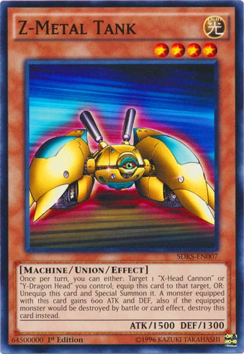 Z-Metal Tank - DP2-EN007 - Common - 1st Edition - YuGiOh