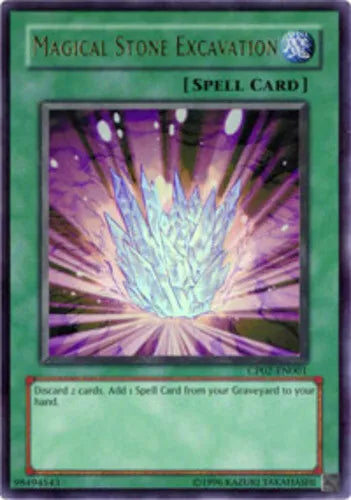 Magical Stone Excavation - SDZW-EN020 - Common - 1st Edition - YuGiOh