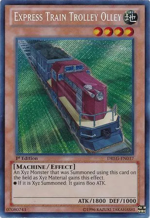 Express Train Trolley Olley - DRLG-EN037 - Secret Rare - 1st Edition - YuGiOh
