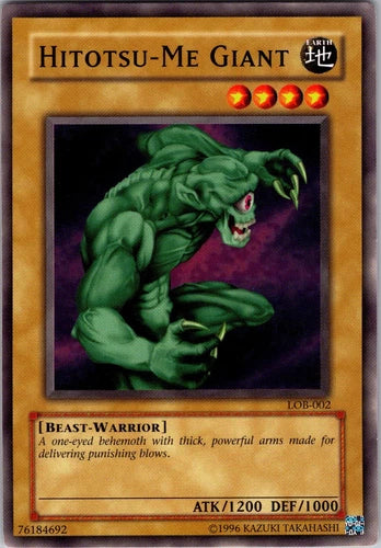 Hitotsu-Me Giant - LOB-002 - Common - Unlimited Edition - YuGiOh